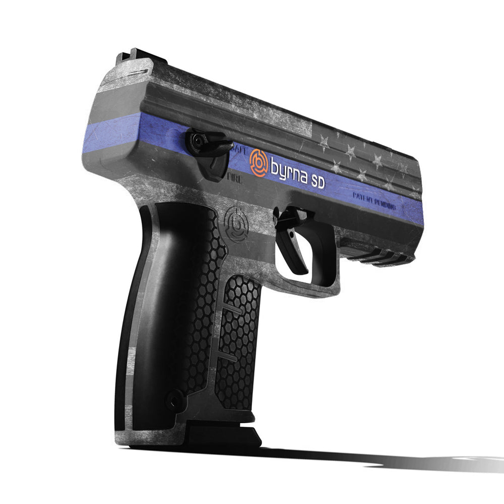 Pre-Wrapped Byrna SD Basic Box - Thin Blue Line