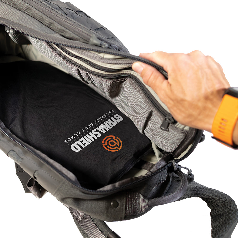 Byrna Shield Bullet Resistant Backpack Body Armor